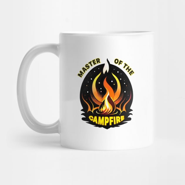 "Master of the Campfire" is an eco-friendly design for nature lovers by CreativeXpro